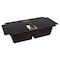 Nantucket Sinks Large Double Bowl Prep Station Topmount Granite Composite Brown PR3420PS-BR - alternate 8